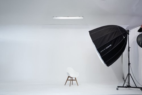 weiß Hohlkehle 7,20 m breit